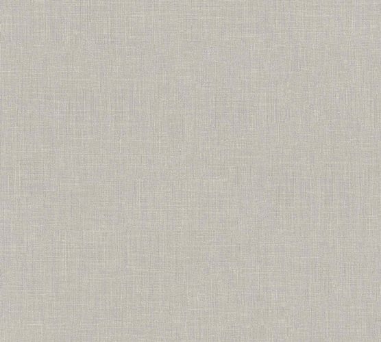 Vliestapete Uni Textil-Optik grau 36922-6