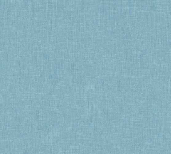 Vliestapete Uni Textil-Optik hellblau 36925-8