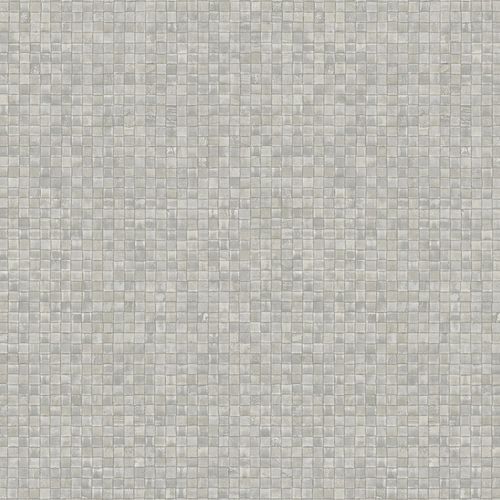 Vliestapete Mosaik-Optik grau taupe Platinum 83940