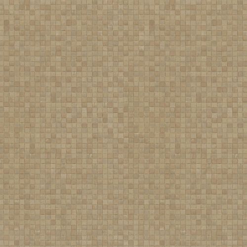 Vliestapete Mosaik-Optik braun taupe Platinum 83941