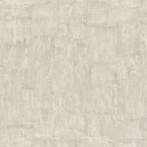 Vliestapete Kellenputz creme Metallic Platinum 83974