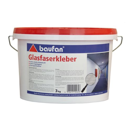 Baufan Glasfaserkleber 3 kg vielseitiger Glasfaserklebstoff