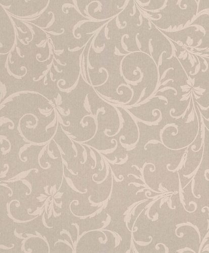 Artikelbild Textiltapete Ranken Ornament beige Glanz Mondaine 086262