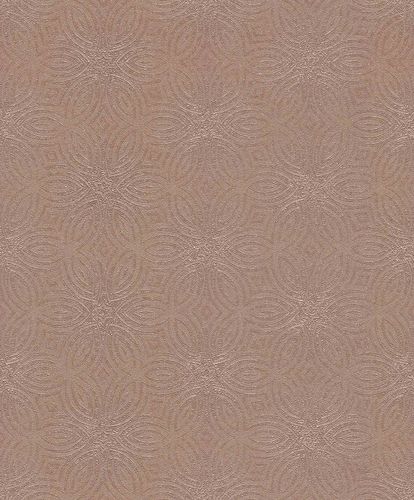 Vliestapete Kreise Grafik rosébeige Glanz Rasch 530551