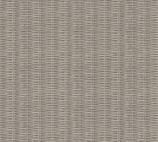 Vliestapete Rattan braun beige livingwalls New Walls 37393-4 | 373934