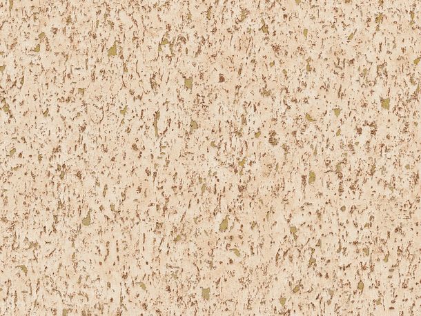 Neue Bude Vliestapete Kork-Optik terrakotta braun gold glanz livingwalls 37389-8 | 373898