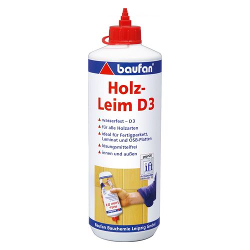 Baufan Holz-Leim D3 1 kg Gebrauchsfertig