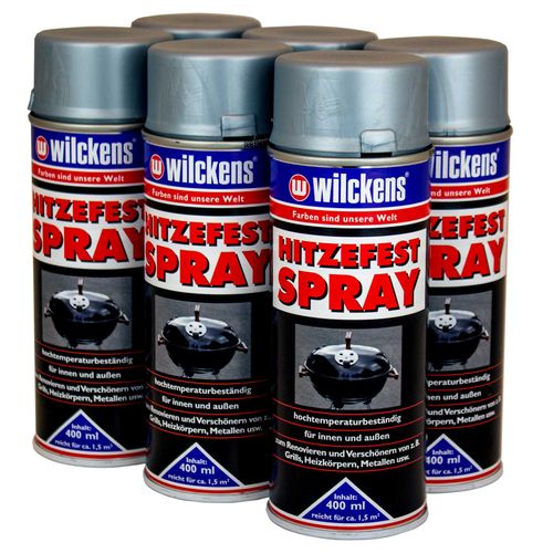 Wilckens Hitzefest Spray 400 ml Hochtemperaturbeständig silber