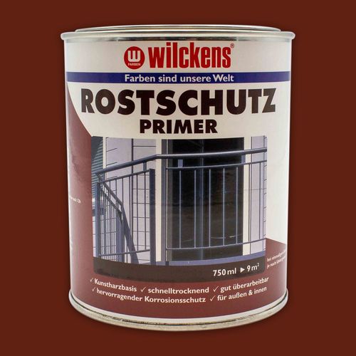 Wilckens Rostschutzprimer Matt 750 ml Grundierung rotbraun