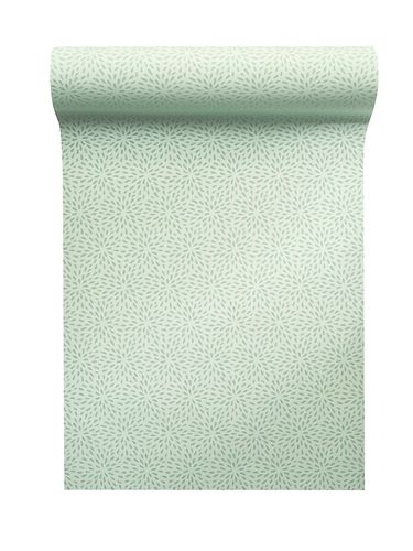 Vliestapete Floral mintgrün Glitzer 64793