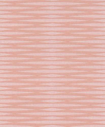 Vliestapete Grafik Rauten rosa metallic 298702