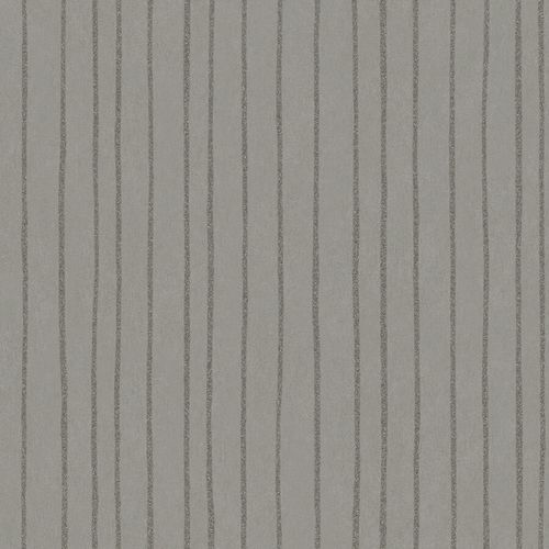 Vliestapete Marburg Streifen grau metallic 84853