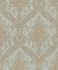 Vliestapete Rasch Barock blau-grau gold Metallic 420531 1