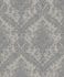 Vliestapete Rasch Barock silber-grau Metallic 420548 1