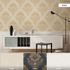 Vliestapete Barock Design beige gold Metallic 37901-3 6