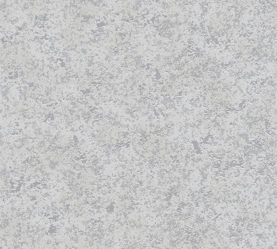 Vliestapete Meliert Metallic grau silber 3777-22