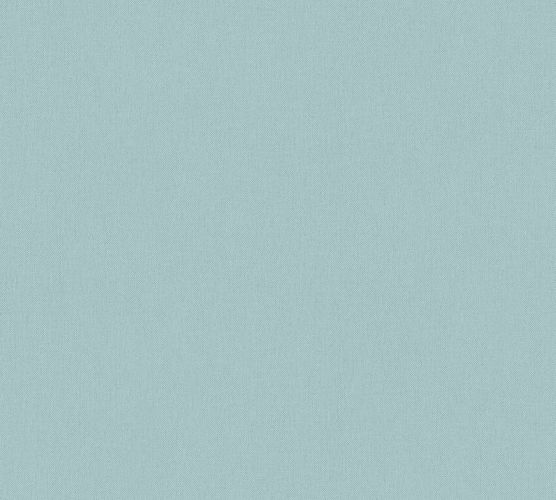 Vliestapete Uni Textil-Optik blau-grau 37749-9