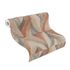 Rollenbild Vliestapete Rasch Ethno Raute orange-rot beige 704020 2