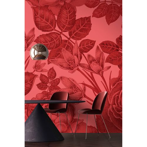 Artikelbild Fototapete Vlies Premium Baccara-Rose Floral rot