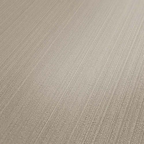 Produktbild Vliestapete Uni Streifen Struktur beige-braun 38099-1