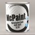 McPaint Metallschutz Lack weiß matt 5