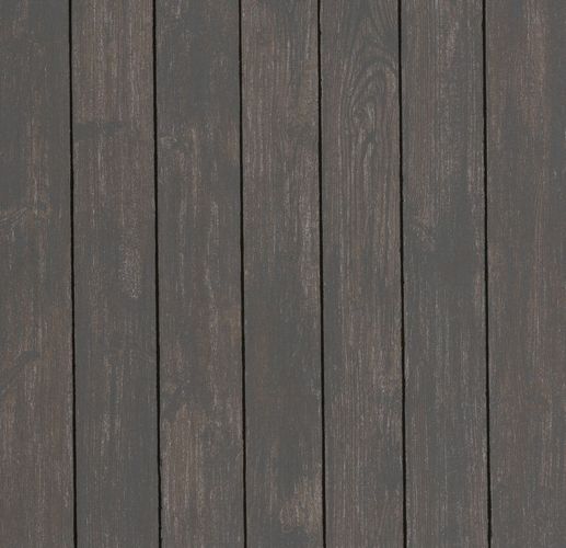 Tapete SALE P+S 13556-40 Holz Balken schwarz braun