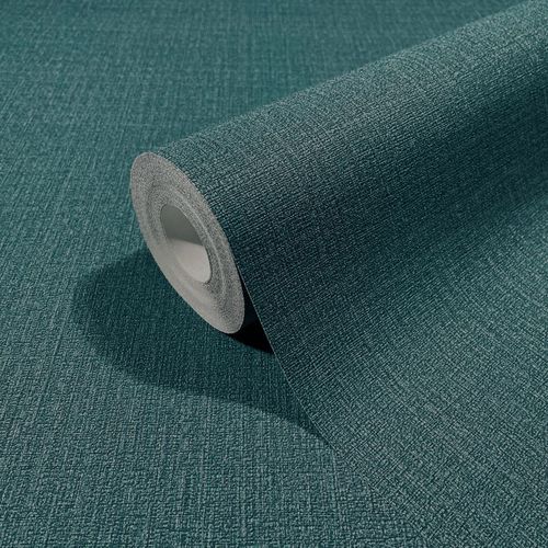 Tapete Papis Loveday Petrol Textil Optik 86752