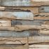 Vliestapete Vintage Holz Beige Blau WL1003 1