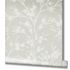 Vliestapete Ivy Struktur Blumen Beige 82314 Novamur 5