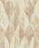 Vliestapete Nomad Beige Blatt Muster A47706 Grandeco 1