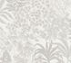 Vliestapete Wildblumen Weiß Silber Metallic 39128-2 2