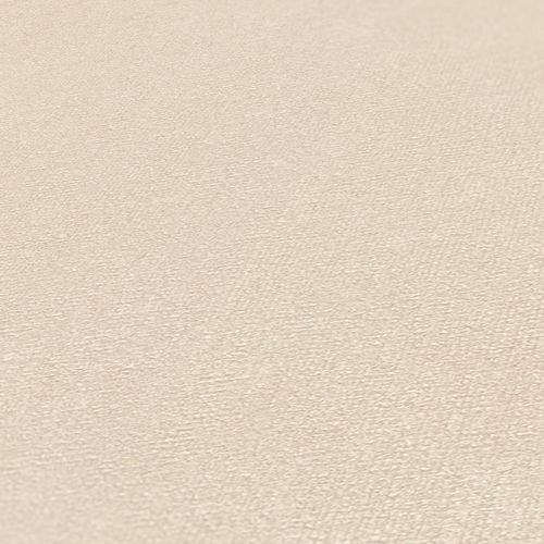 Vliestapete Uni Meliert Struktur Beige Creme 38925-4