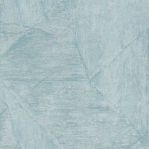 Vliestapete Flicken Hellblau Metallic 10319-18