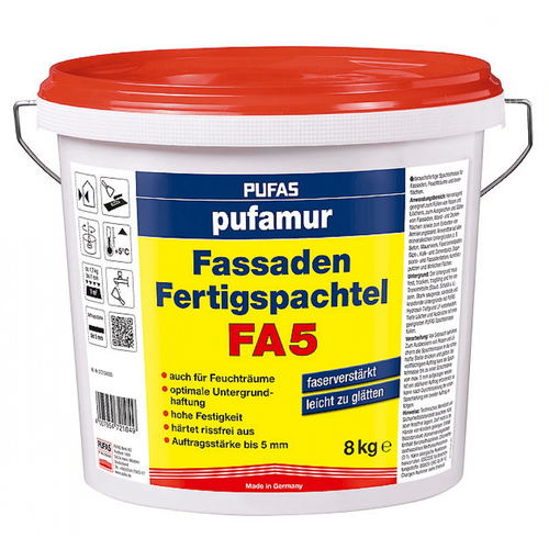 pufamur Fassaden-Fertigspachtel FA5 8kg