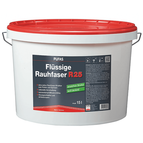 PUFAS Flüssige Rauhfaser R25 15L