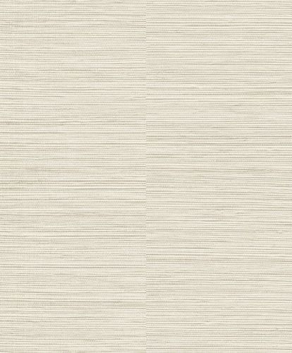 Vliestapete Sisal Textil Optik Streifen Creme A62901