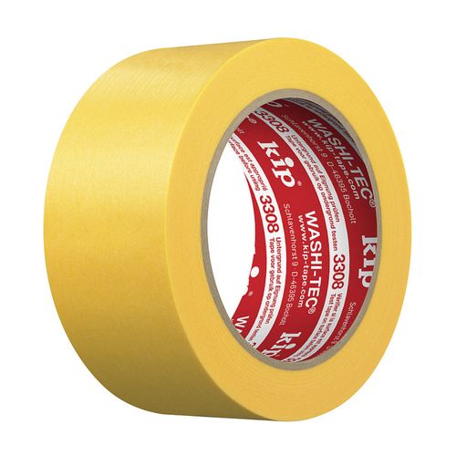 Premium Abdeckband Washi-Tec gelb KIP 3308 48mm x 50m