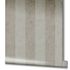 GZSZ Vliestapete Streifen Shabby Braun Grau Metallic 34822 Rolle 3