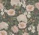 Vliestapete Floral Vintage Blumen Schwarz Grün 39426-1 2