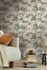 Vliestapete Floral Vintage Blumen Grau Grün 39426-4 Wohnzimmer 7