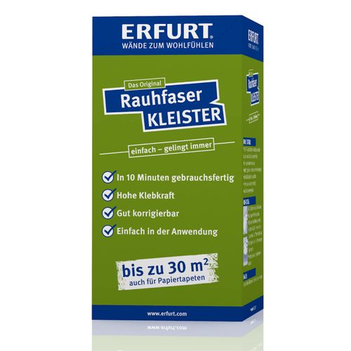 Erfurt Rauhfaser Kleister 200g Tapetenkleister Papier