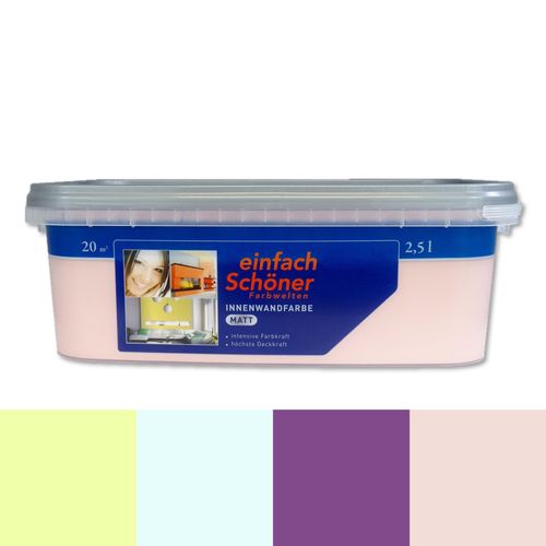 einfach Schöner Innenwandfarbe höchste Deckkraft 2,5L