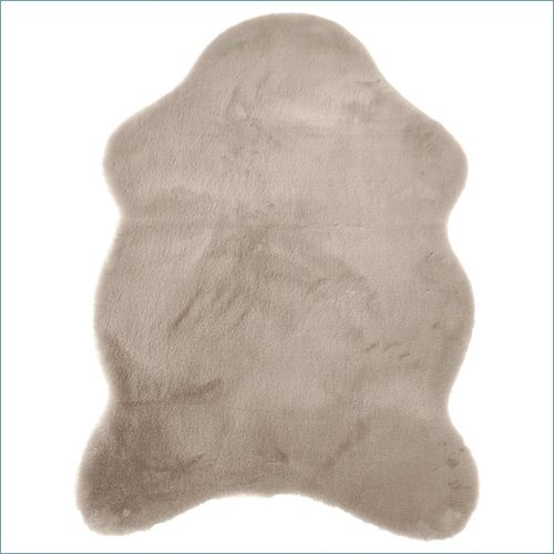 Fellteppich flauschig beige Dekofell weich Astra Elda