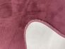 Fellteppich flauschig rot Dekofell weich Astra Elda Detail 5