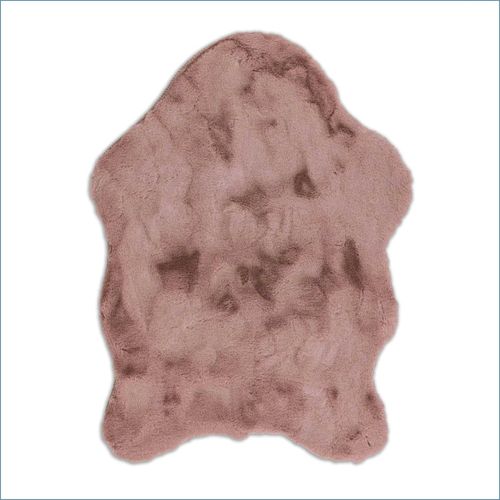 Kunstfell Tender uni altrosa Teppich Schöner Wohnen Shape