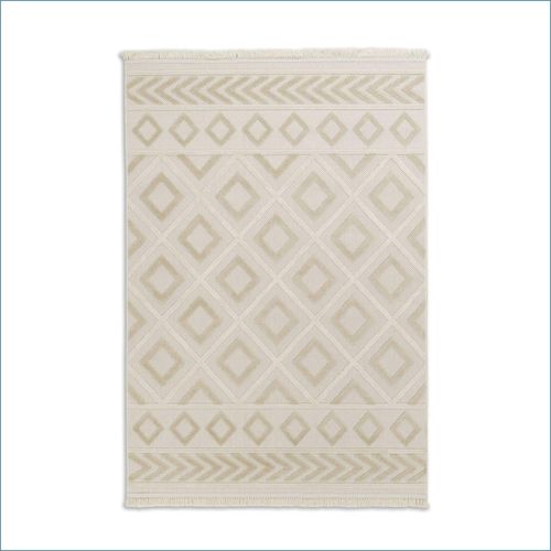 Outdoor Teppich Schöner Wohnen beige creme Bordüre Summer