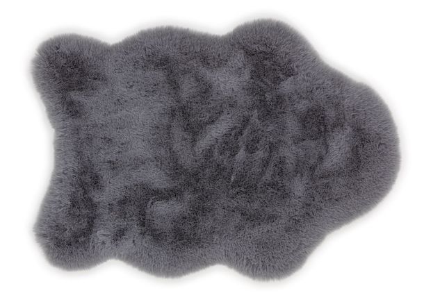 Kunstfell Teppich Schöner Wohnen anthrazit Tender Deluxe shape
