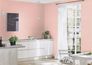 Vliestapete Rasch Uni Textil Optik Struktur Rosa 690736 Raum 1