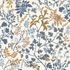 Vliestapete Rasch Floral Blumen Weiß Blau Gelb 868500 2