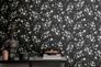 Vliestapete Floral Schwarz Grau Silber Metallic 39768-5 Zimmer 1